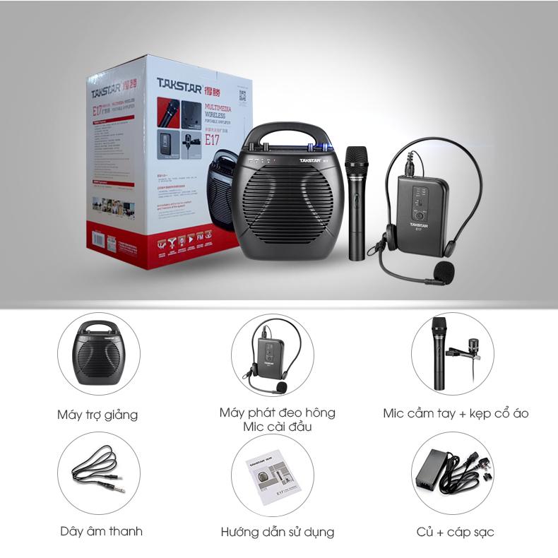 Máy Trợ Giảng Không Dây Takstar E17
