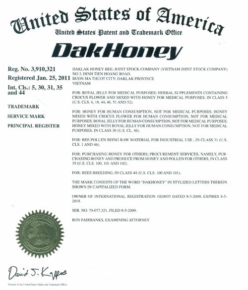 Mật ong DakHoney 460g