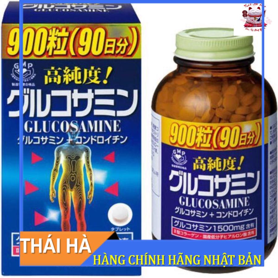 Thuốc bổ xương khớp Nhật Bản Glucosamine Orihiro 1500mg 900 viên