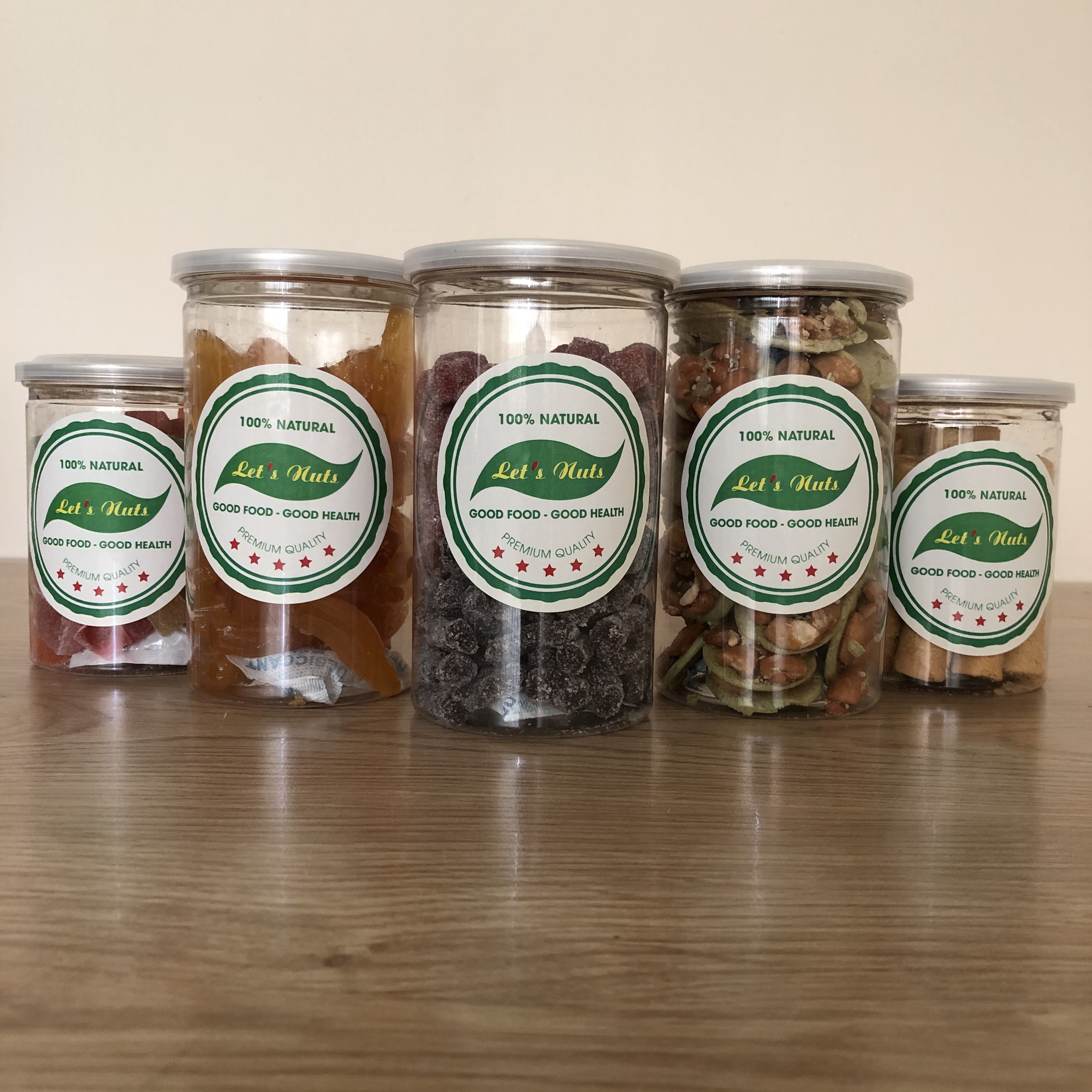 Bánh đồng tiền mix hạt 450g