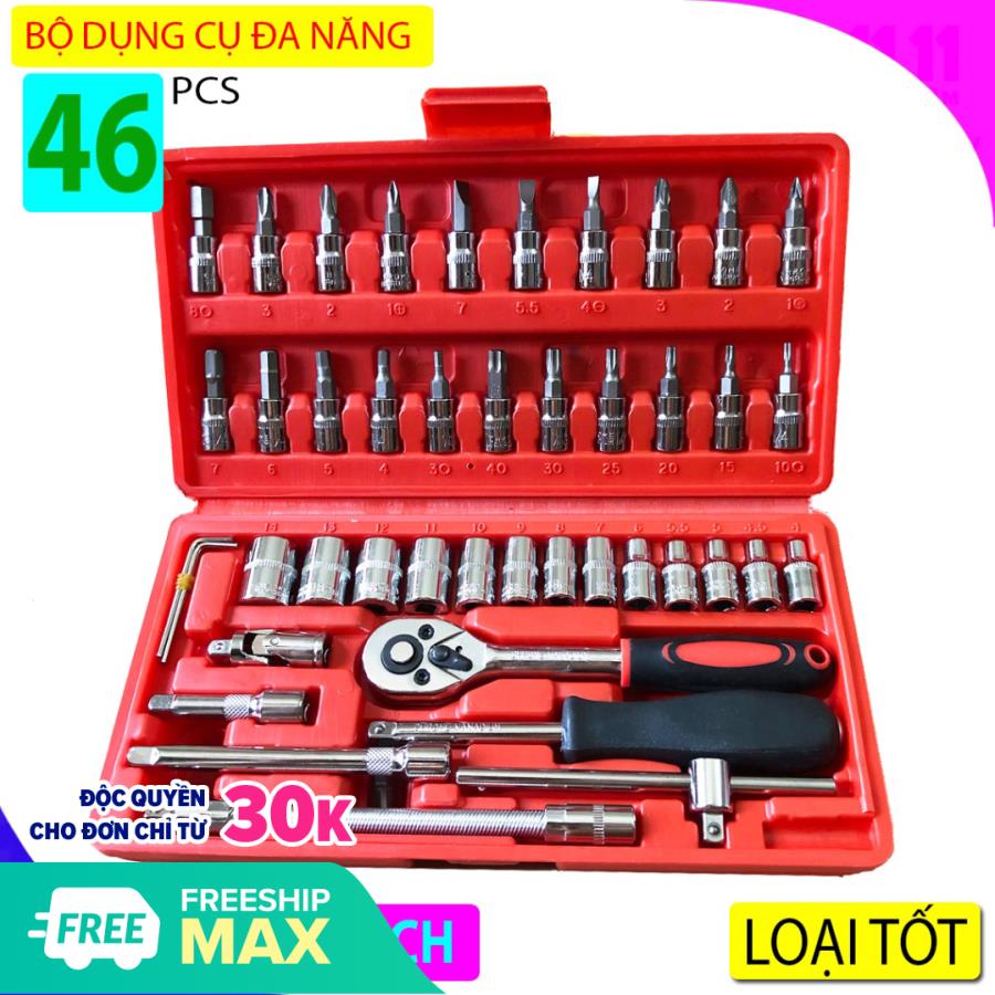Bộ dụng cụ 46 chi tiết