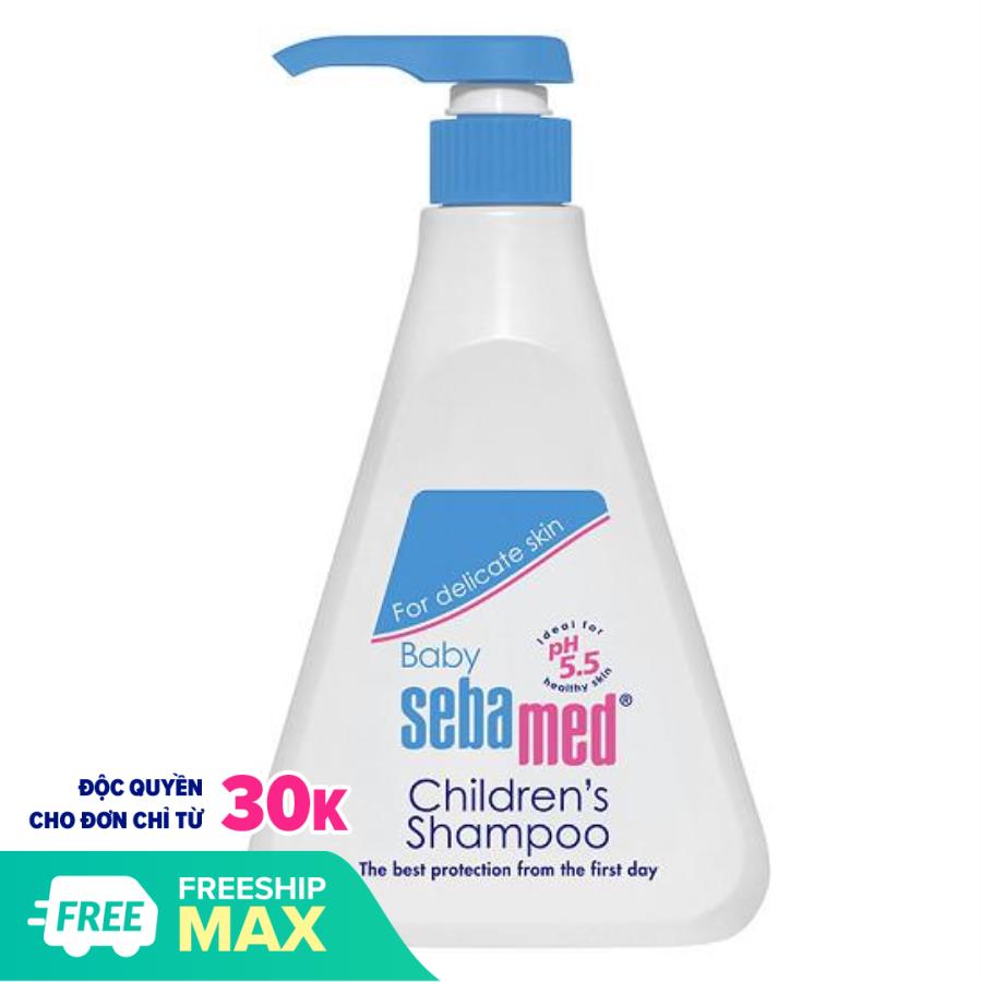 Dầu Gội Trẻ Em Dịu Nhẹ Không Cay Mắt Baby Sebamed Children's Shampoo SBB02A 500ml