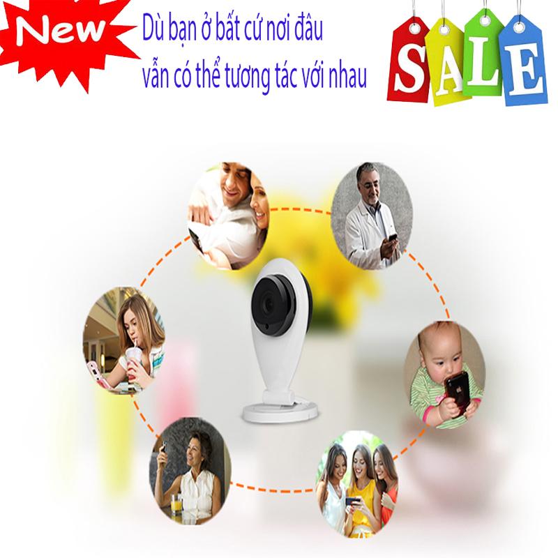 Camera WiFi HKCAM Y1- HD 720P