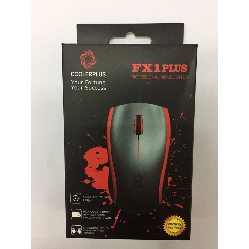 Chuột game có dây CoolerPlus FX1 Plus