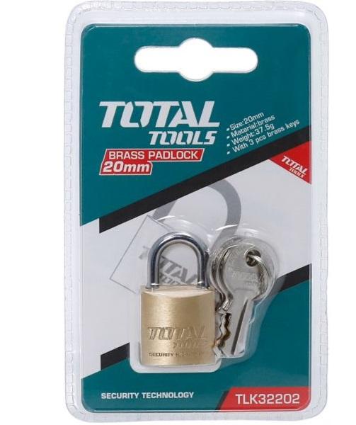 Ổ KHÓA BẰNG ĐỒNG THAU TOTAL TLK32202