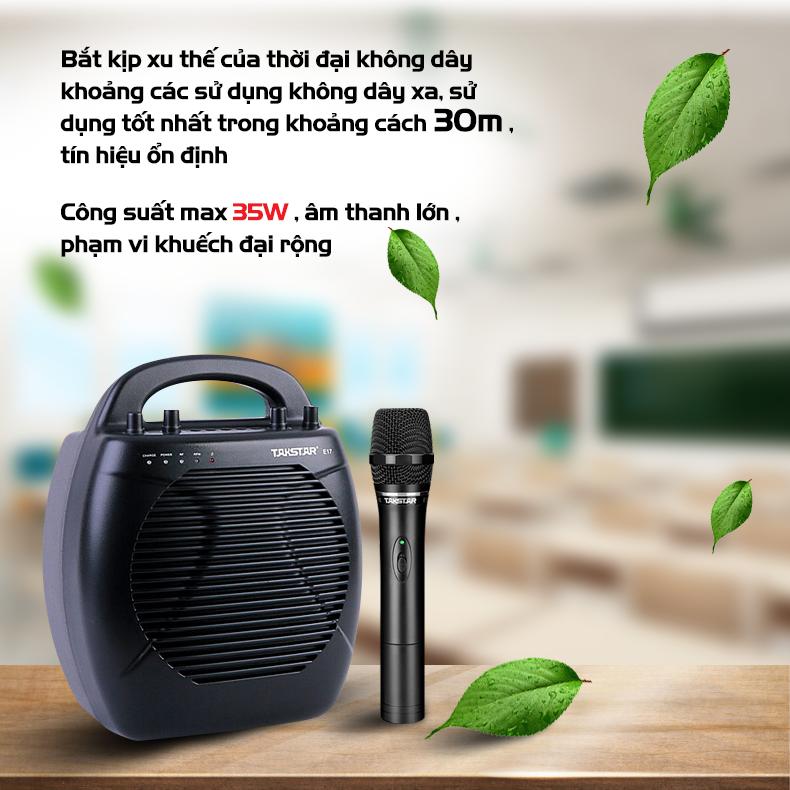 Máy Trợ Giảng Không Dây Takstar E17
