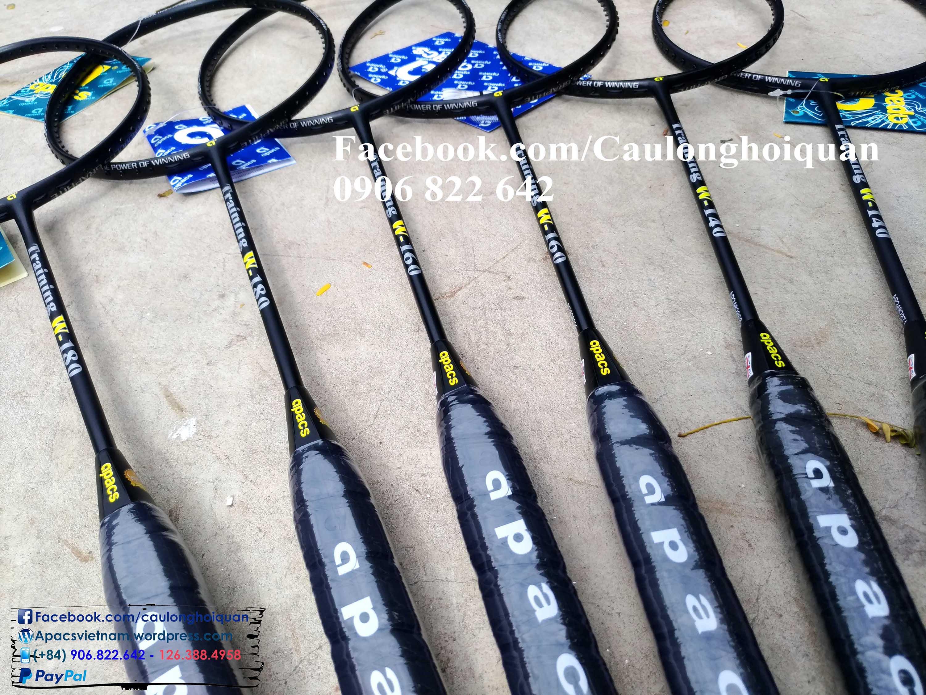 VỢT CẦU LỒNG APACS TRAINING 160G/160GR