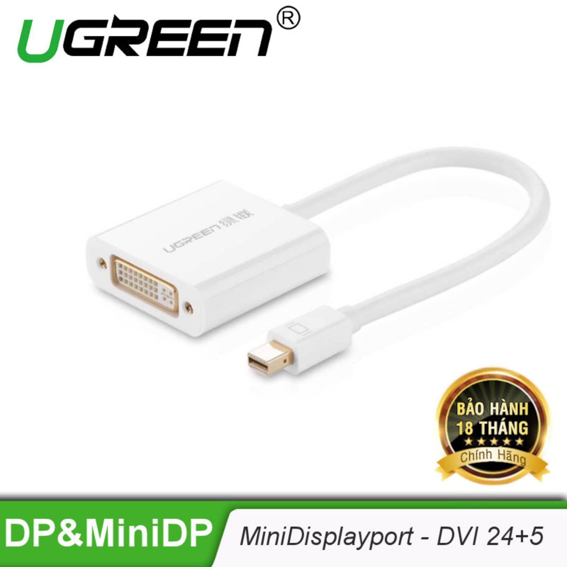 Cáp chuyển DisplayPort to DVI-I Ugreen 10402