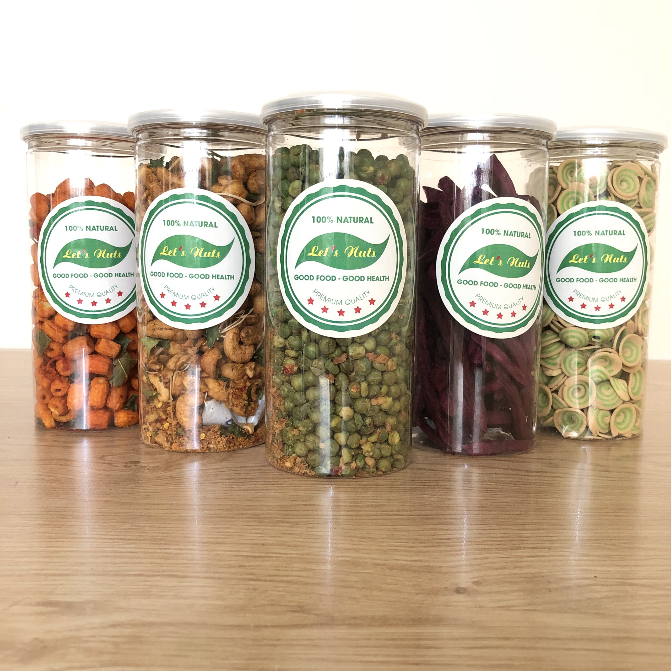 Bánh đồng tiền mix hạt 450g