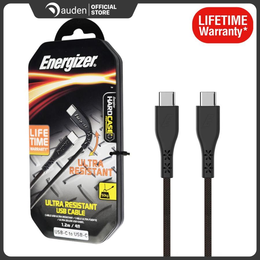 Cáp sạc Type-C Energizer C41C2CGB/C41C2CGBKM