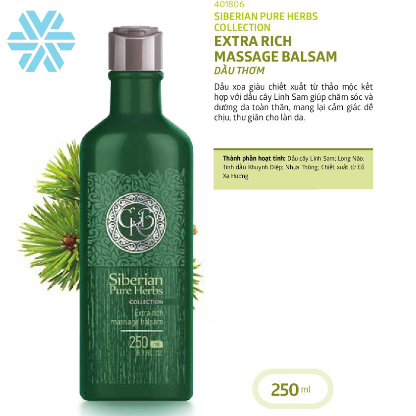 Nước súc miệng Siberian Pure Herbs 250ml