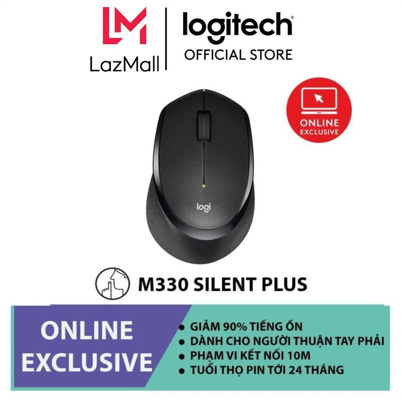 Chuột máy tính - Mouse không dây Logitech M330 Silent Plus