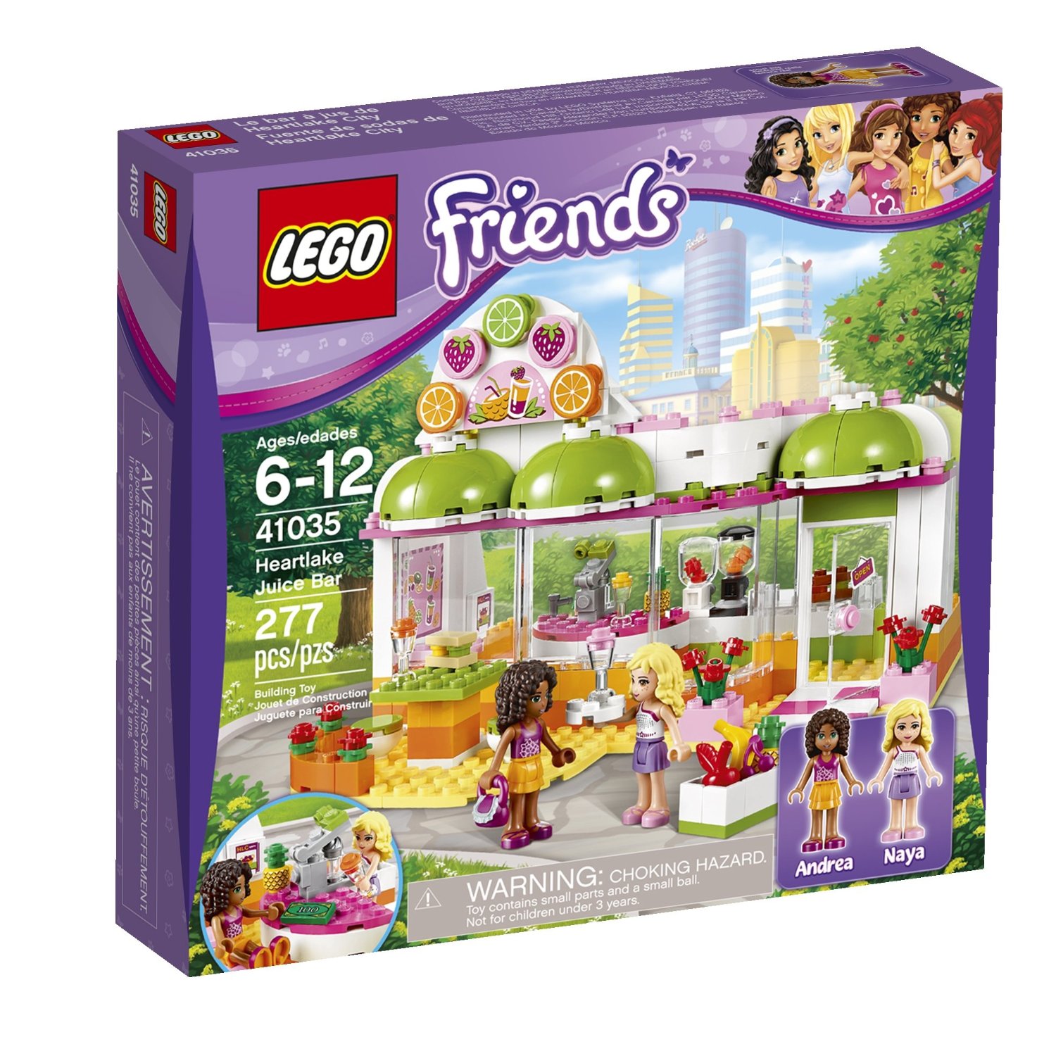 Đồ chơi LEGO Friends 41035 - Cửa Hàng Trái Cây Của Heartlake