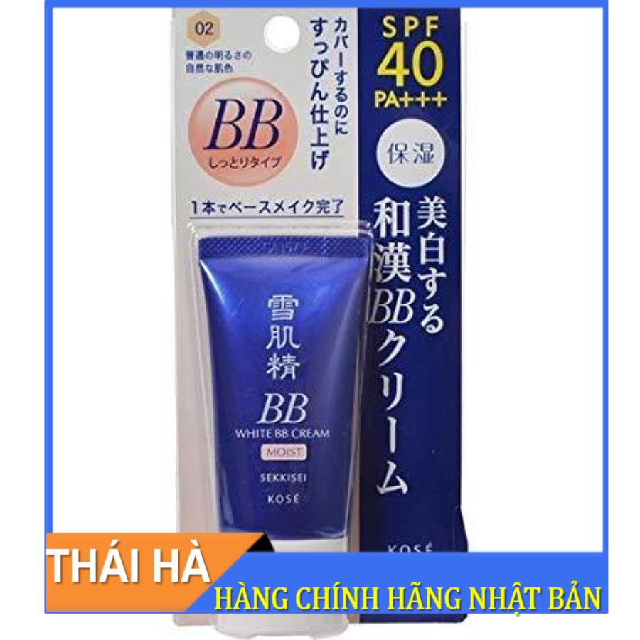 Kem nền trang điểm Kose Sekkisei White BB