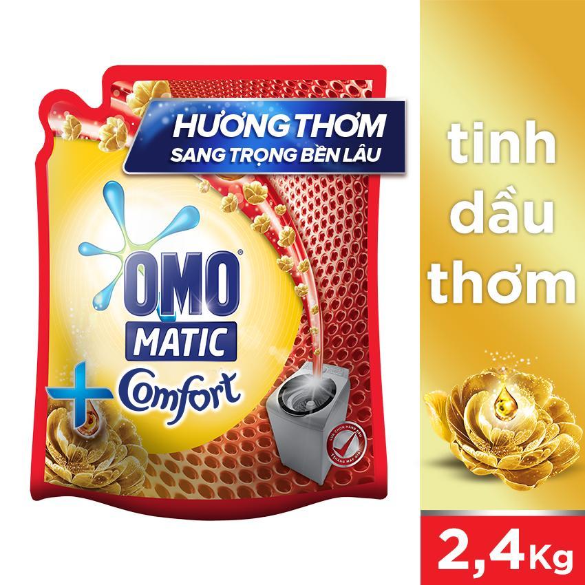 Nước giặt OMO Matic túi 2.4kg