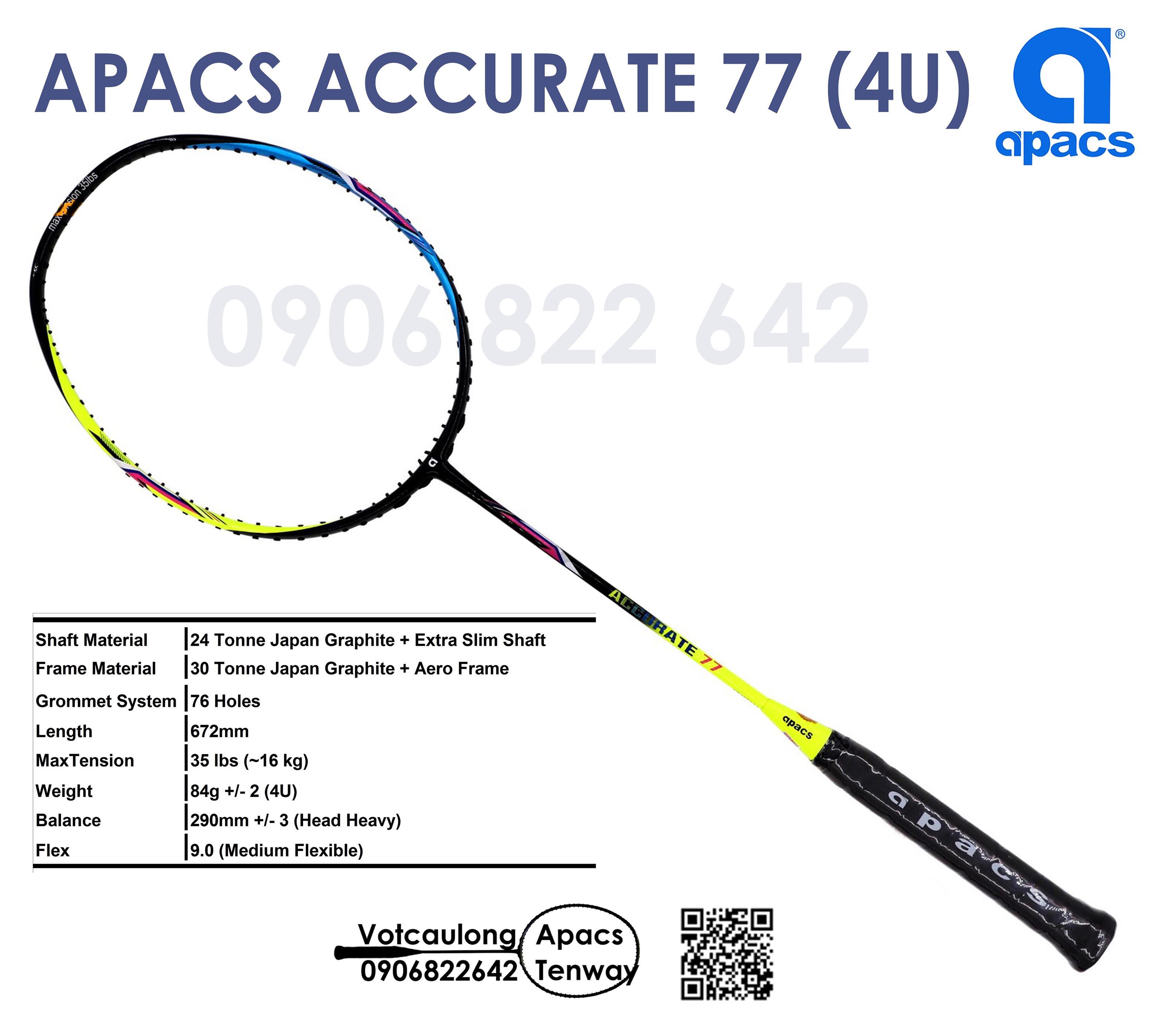 VỢT CẦU LÔNG APACS ACCURATE 77