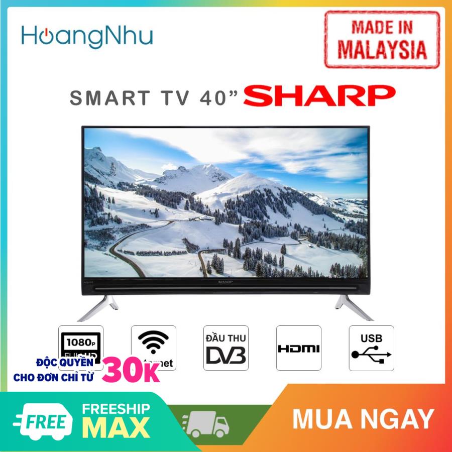 Smart Tivi Sharp 2T-C40AE1X 40 inch Full HD