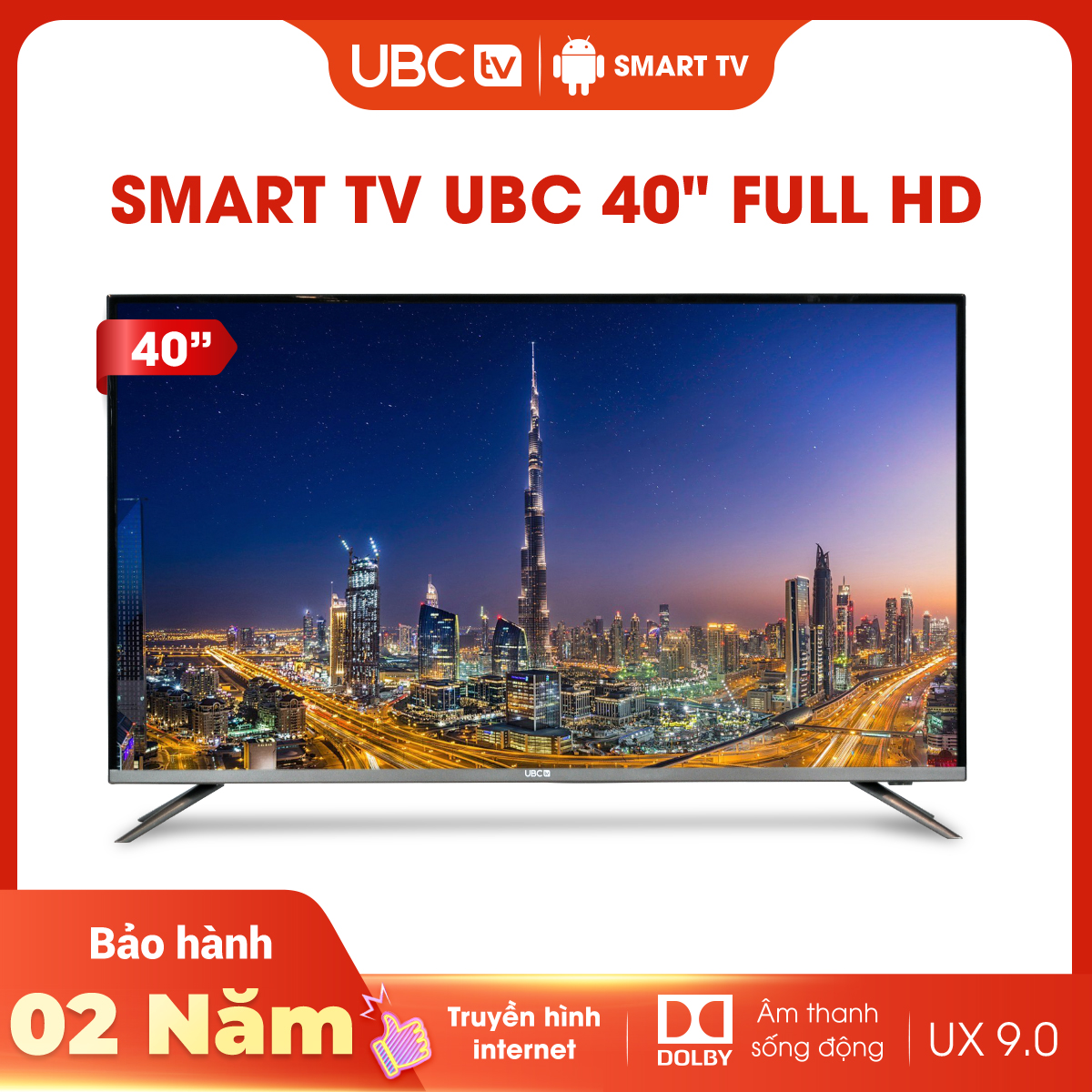 Smart Tivi Android UBC 40P900ESM 40inch