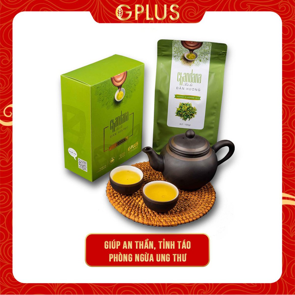 Trà an thần Chandana lá Đàn Hương