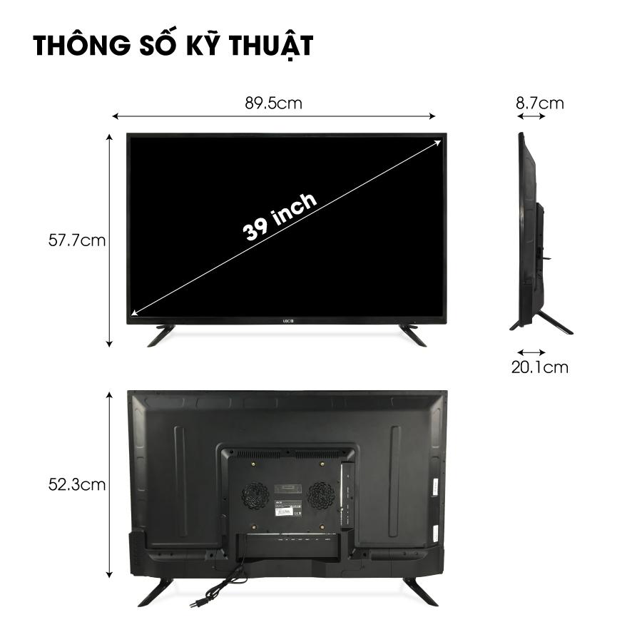 Smart tivi UBC 39V700 39inch