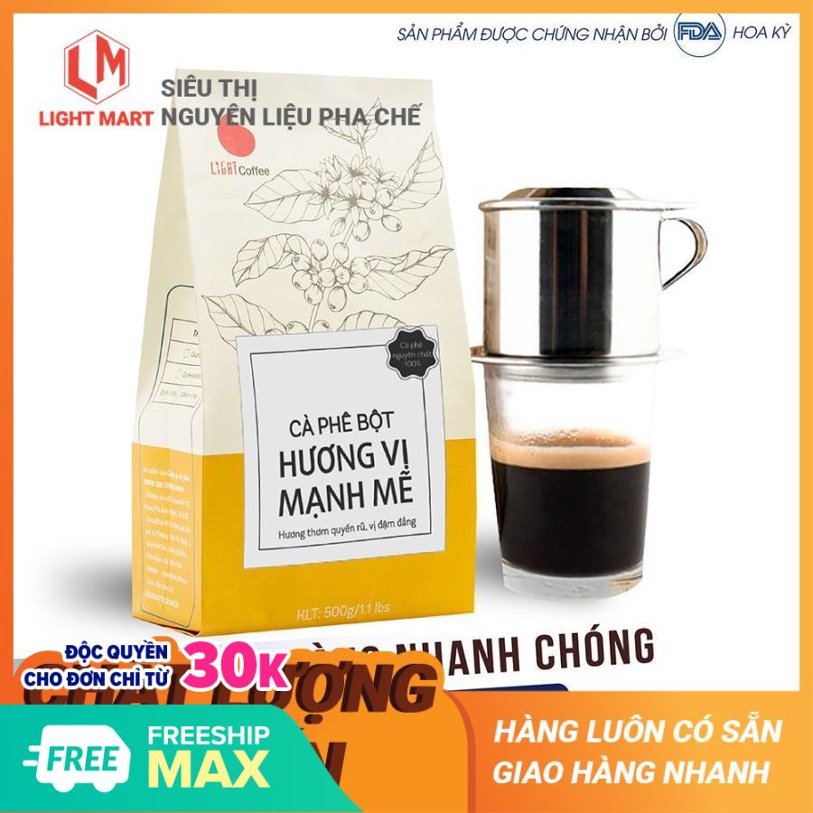 Cà phê bột Light Coffee mạnh mẽ 500g