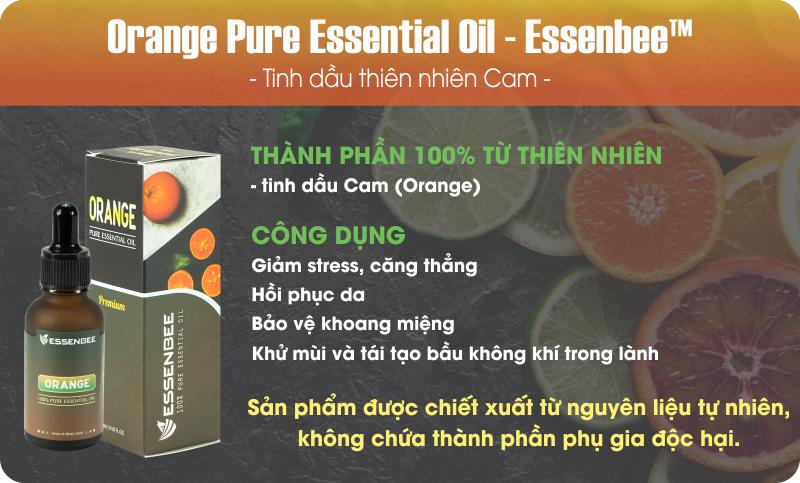 Tinh dầu Essenbee Cam