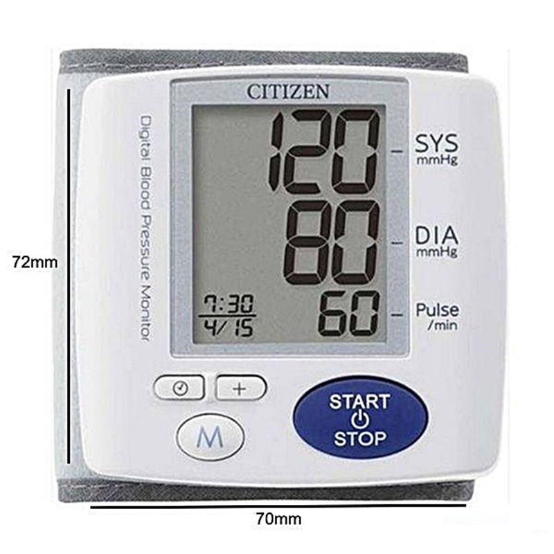 Máy đo huyết áp cổ tay Citizen CH-617