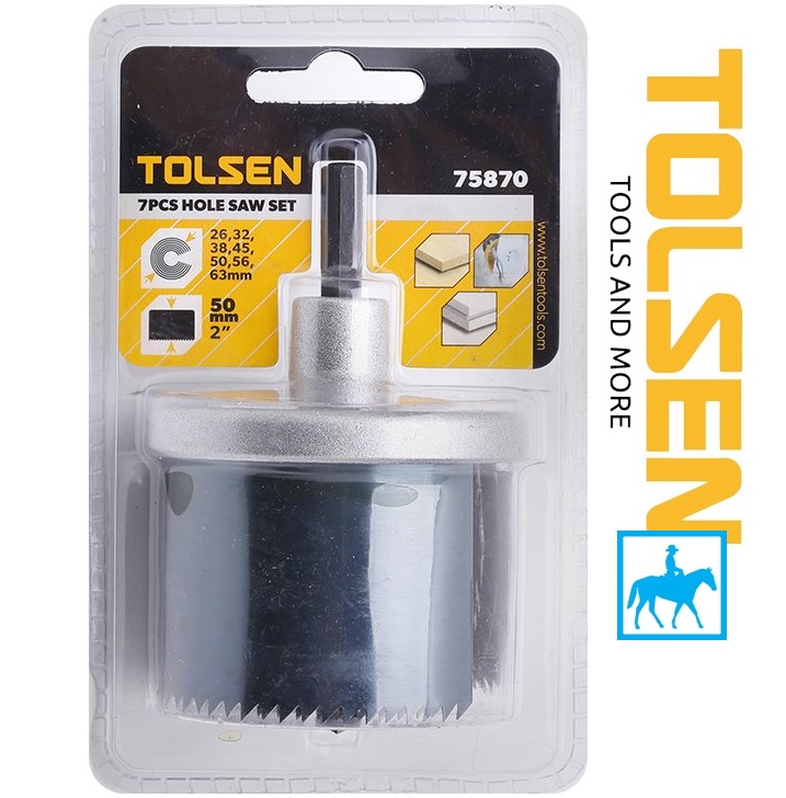Bộ khoét lỗ tròn Tolsen 75870