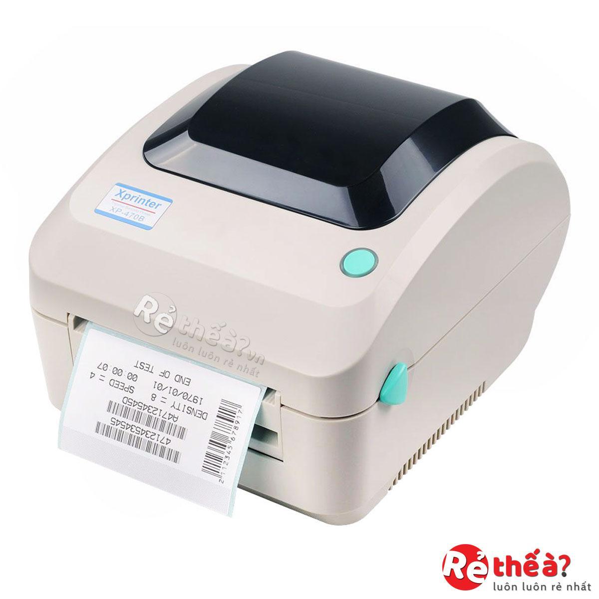 Máy in tem nhãn Xprinter XP-460B