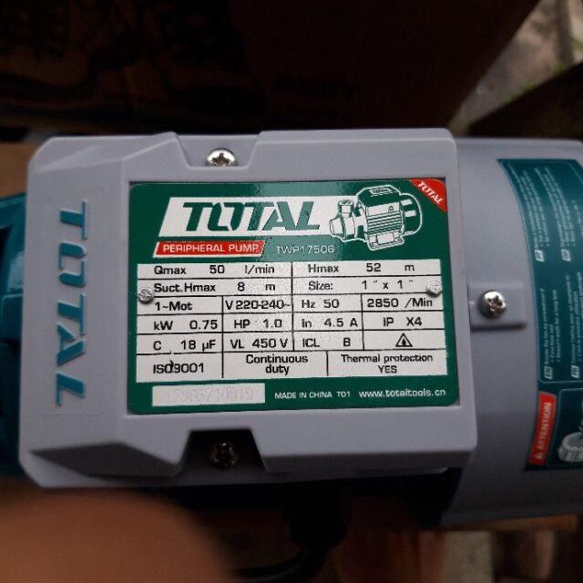 MÁY BƠM NƯỚC TOTAL TWP17506