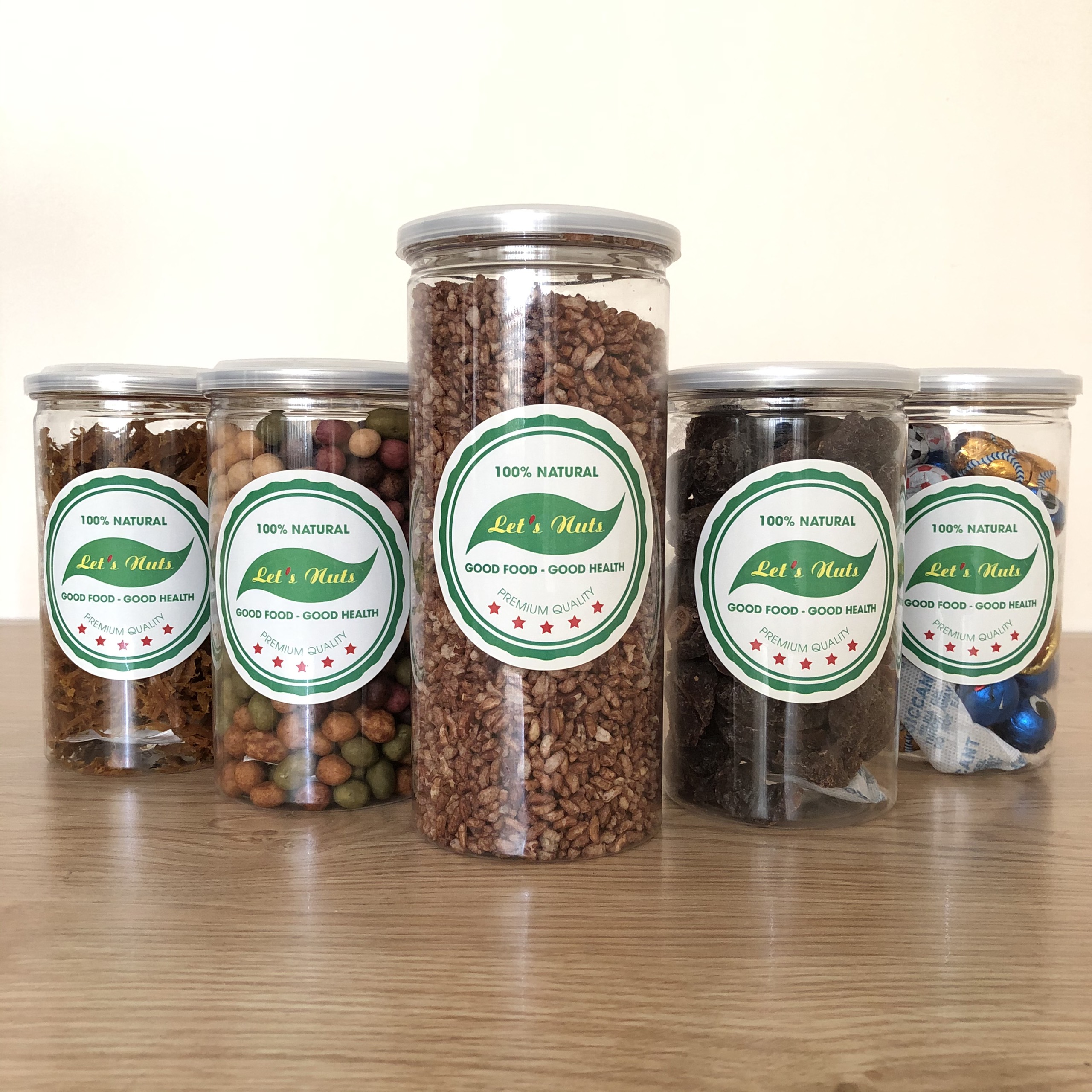 Bánh đồng tiền mix hạt 450g
