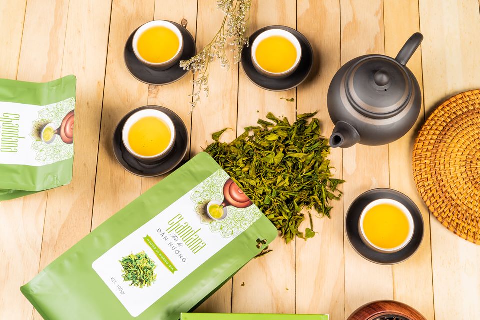 Trà an thần Chandana lá Đàn Hương