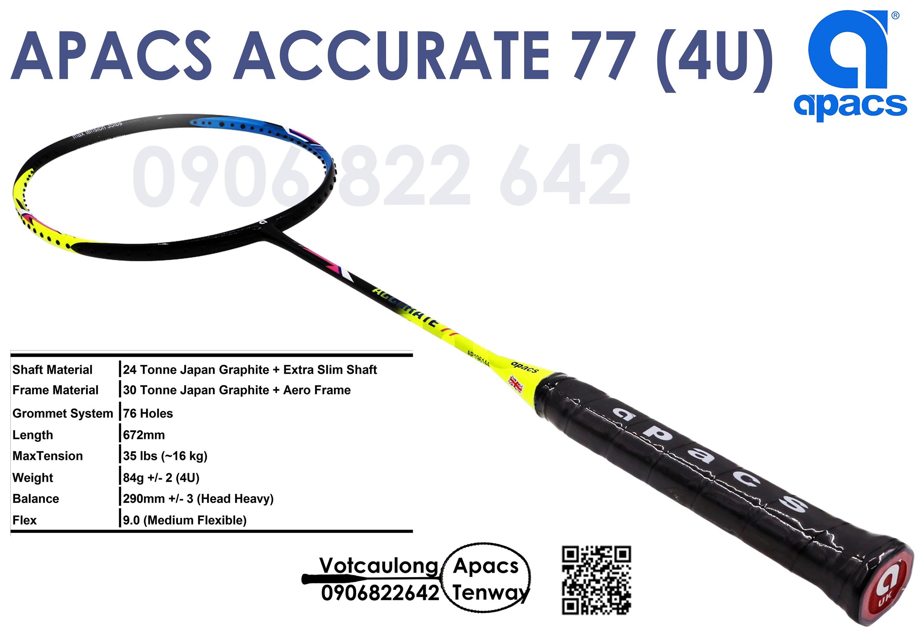VỢT CẦU LÔNG APACS ACCURATE 77