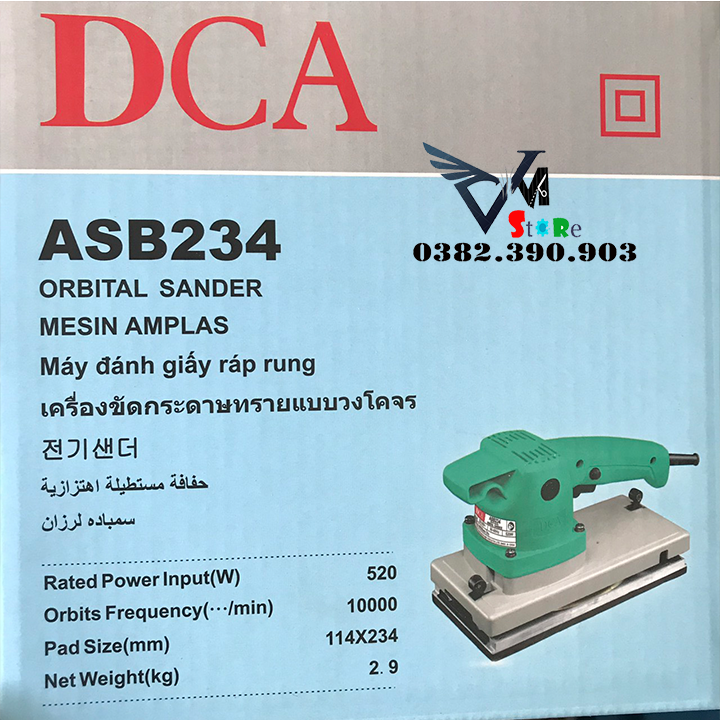 Máy chà nhám DCA ASB234