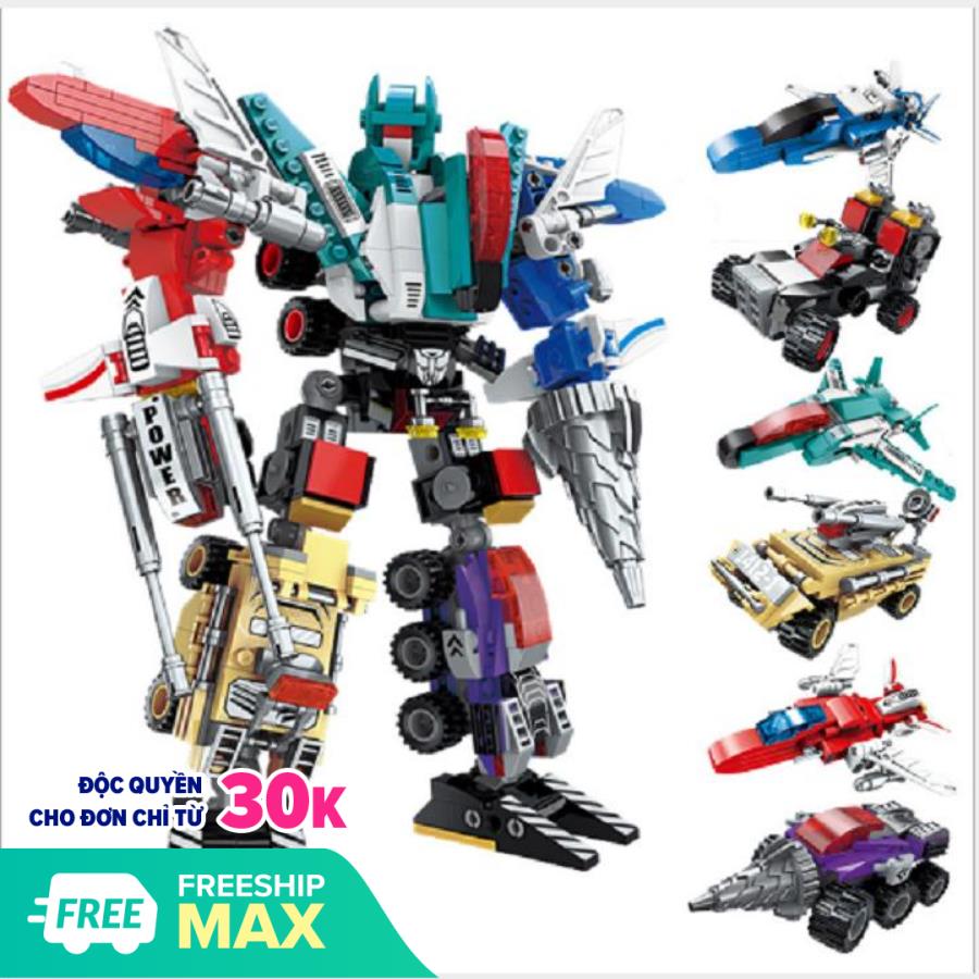 Xếp hình lắp ráp Enlighten 1412 Robot Biến Hình