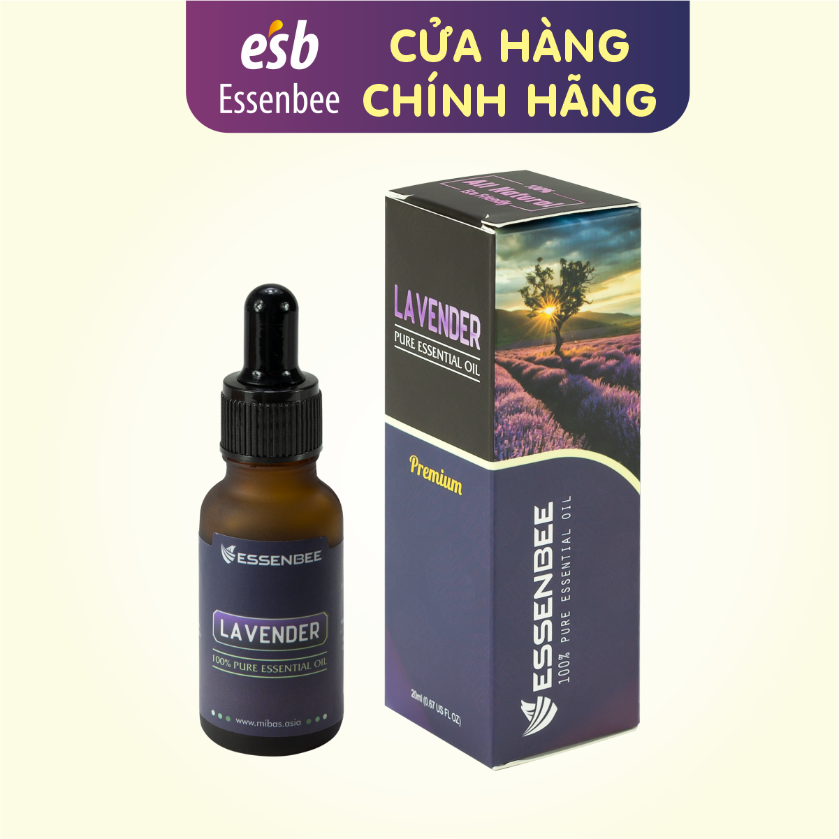 Tinh dầu Essenbee Lavender