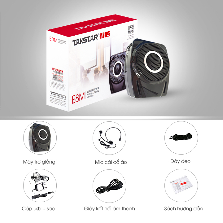 Máy Trợ Giảng Takstar E8M