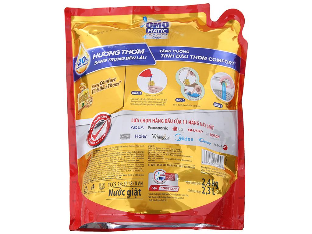 Nước giặt OMO Matic túi 2.4kg
