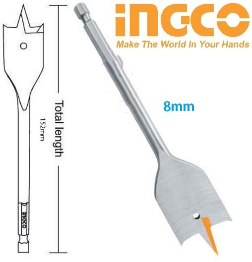 MŨI KHOAN GỖ ĐẦU DẸP INGCO DBW2210801
