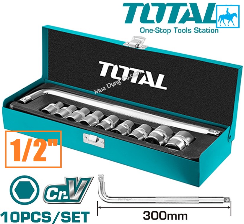 BỘ TUÝP LỤC GIÁC CẦN L 10 CHI TIẾT TOTAL THTL121101