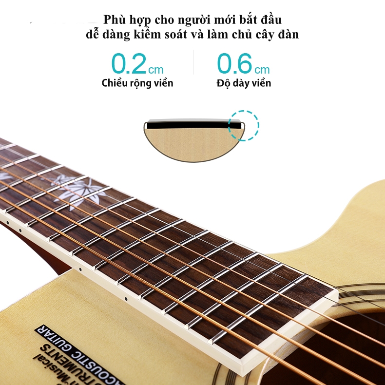 ĐÀN GUITAR ACOUSTIC ROSEN G12