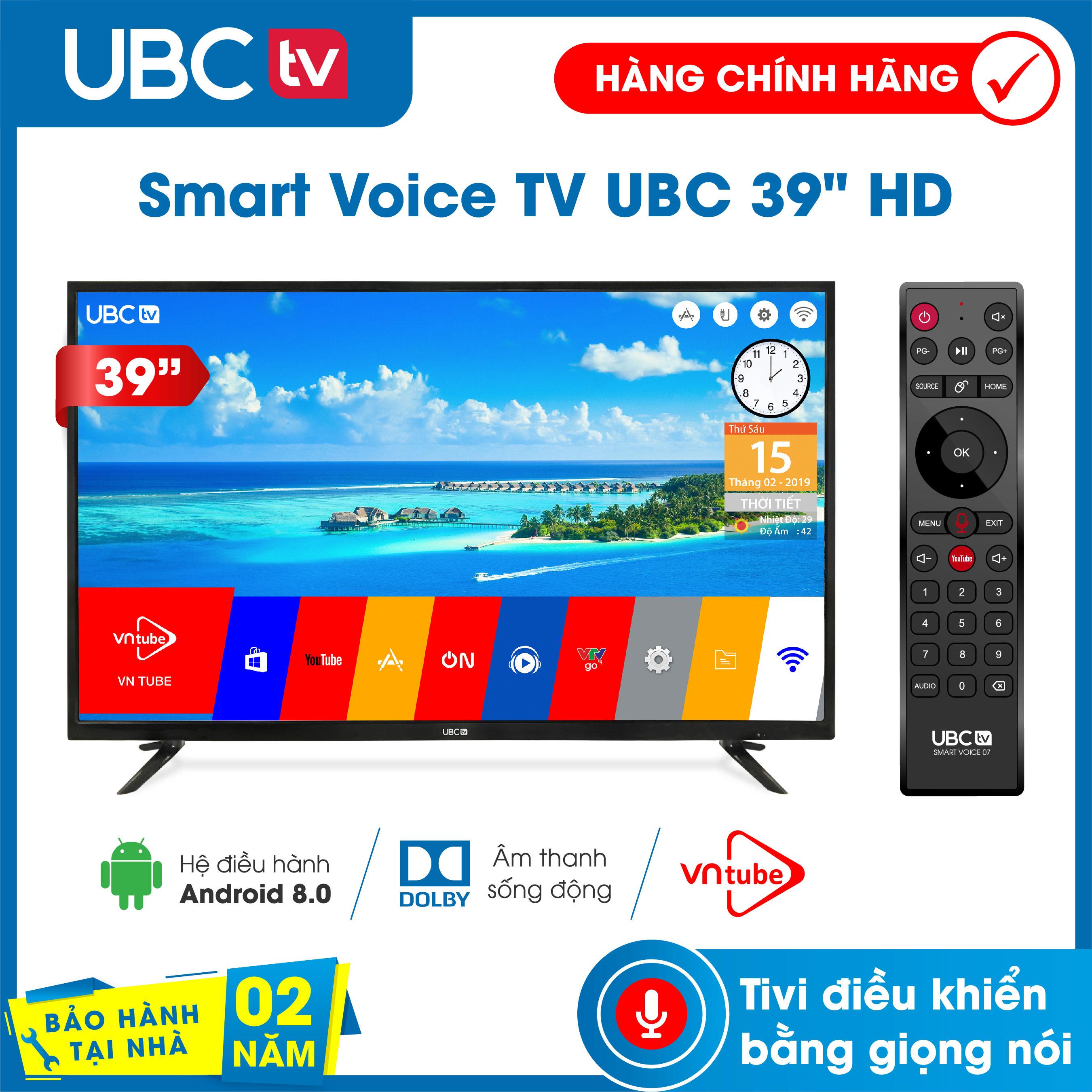 Smart tivi UBC 39V700 39inch