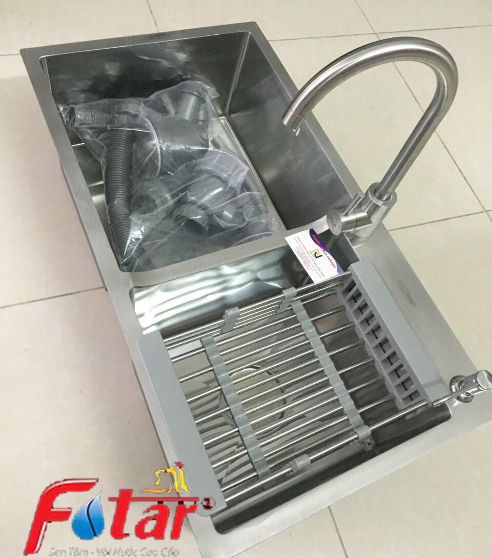 Combo 4 Sản Phẩm Chậu Rửa Chén Bát INOX 304 N7-8245