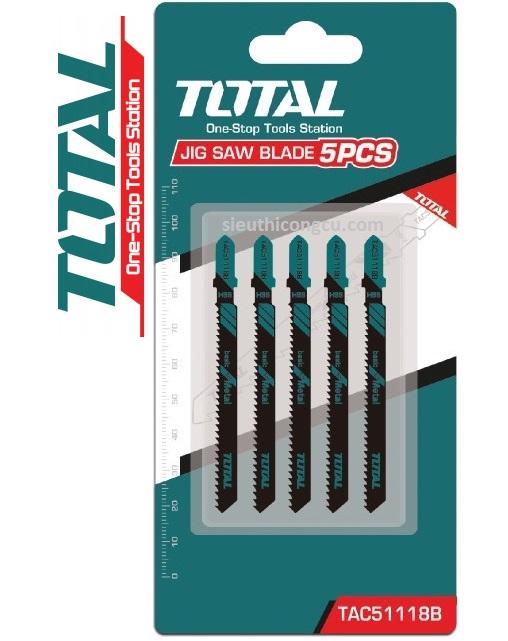 Bộ 5 lưỡi cưa lọng Total TAC51118B