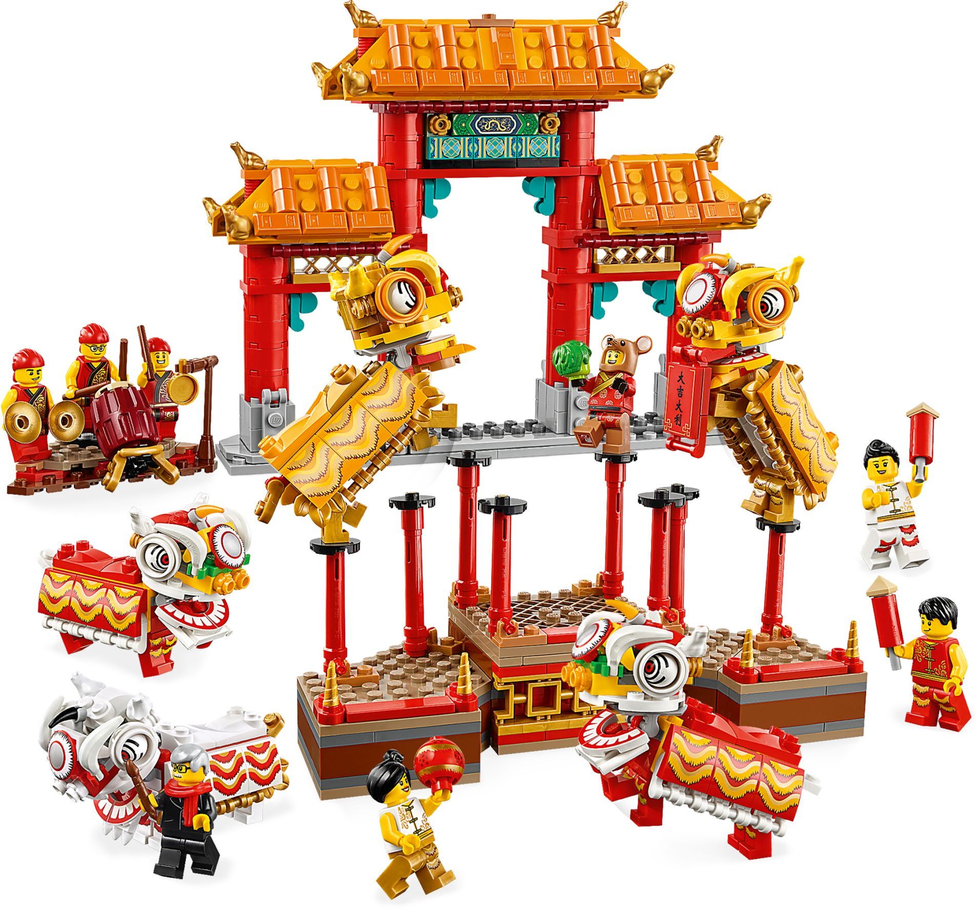 LEGO 80104 Múa Lân