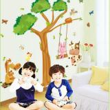 Decal dán tường vườn thú 11 - EB64