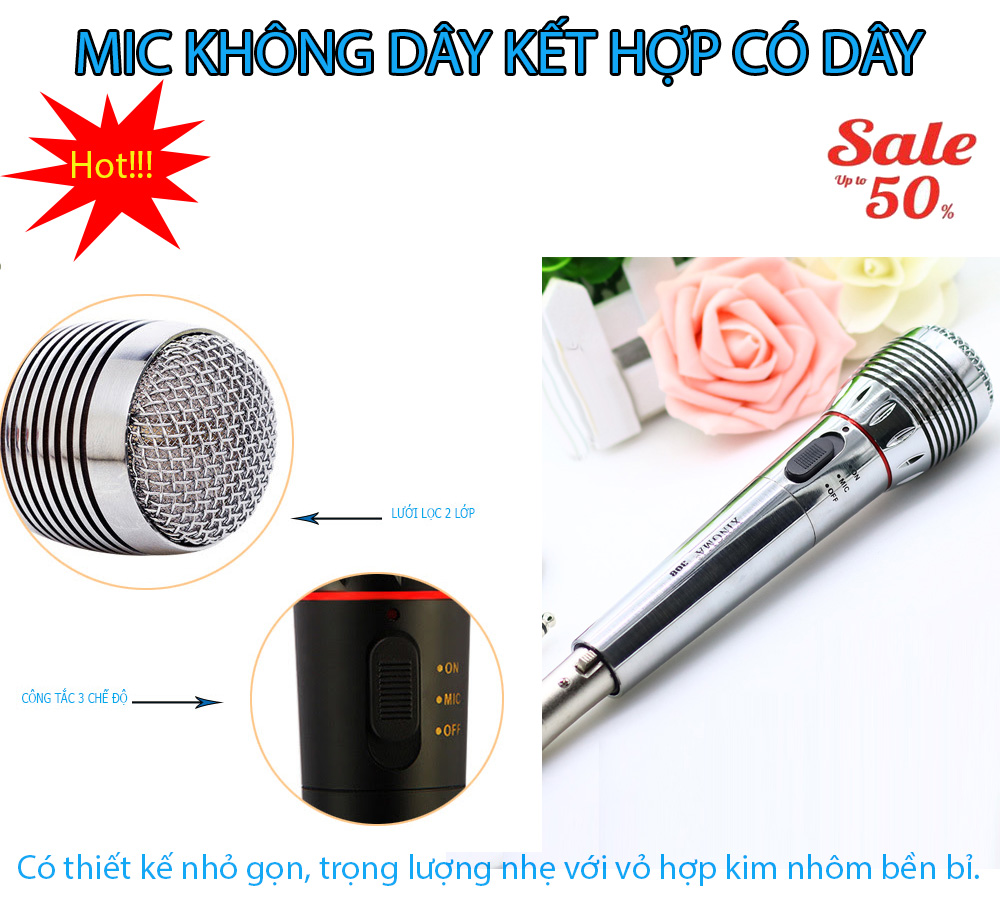 Micro không dây Xingma AK-308G