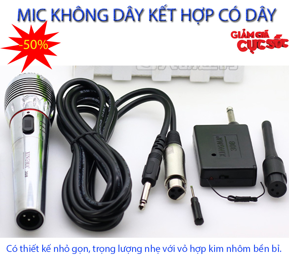 Micro không dây Xingma AK-308G