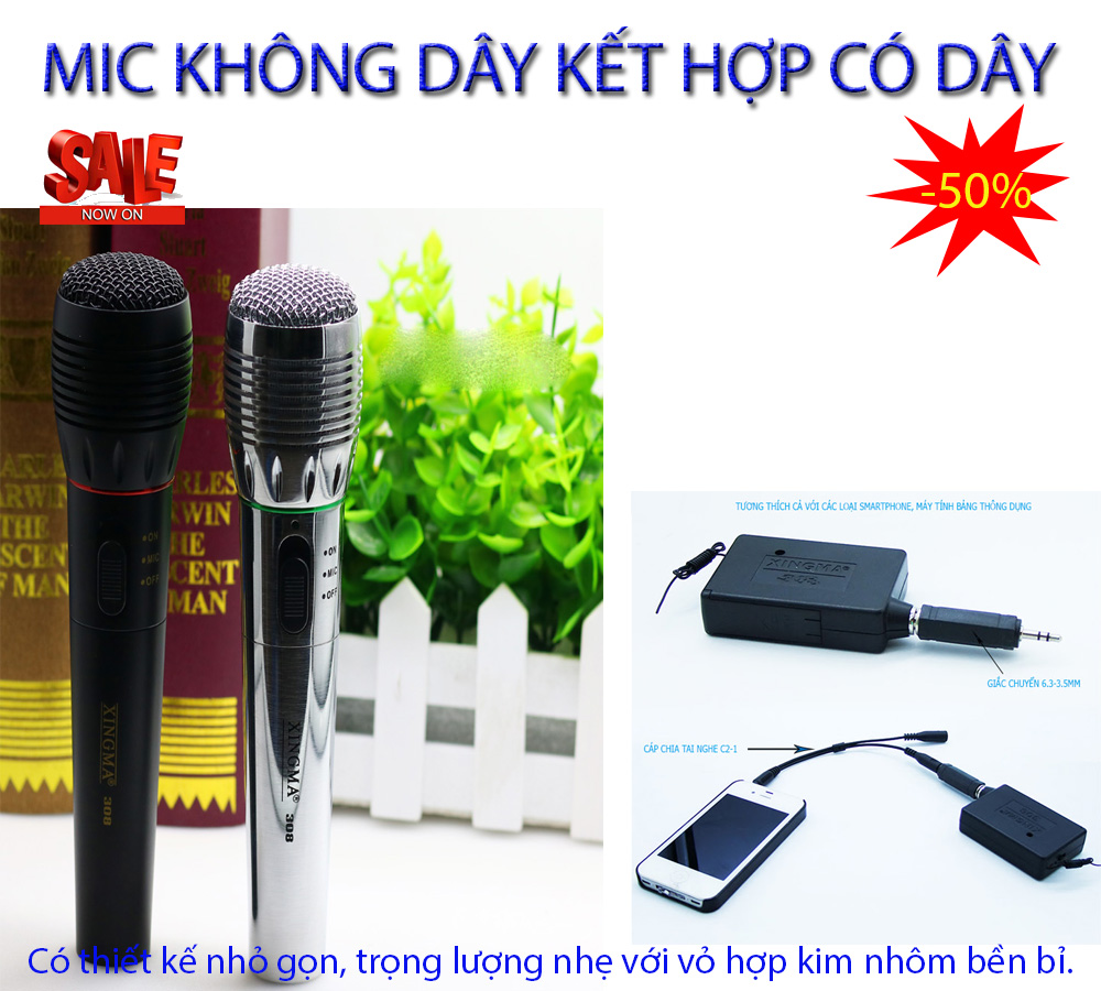 Micro không dây Xingma AK-308G