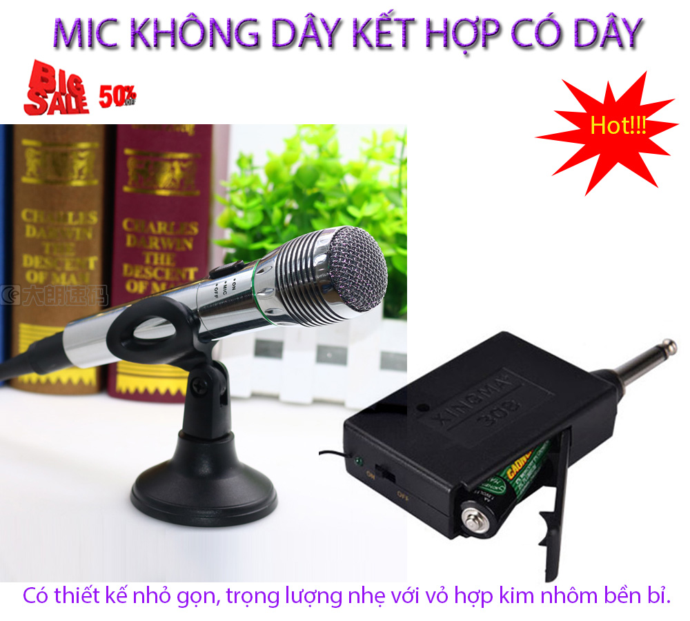 Micro không dây Xingma AK-308G